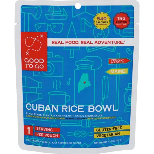 Miniatura 11 de GOOD TO-GO Chicken Pho Alimentos de camping, comida para mochileros (porción individual) Solo agrega comidas de agua, comidas para mochileros