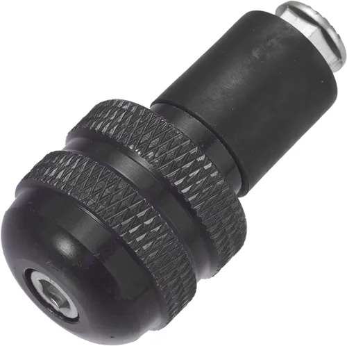 Miniatura 5 de X AUTOHAUX 1 par 7/8 "0.866 in motocicleta manillar extremo agarres barra extremos tapón tapón para motocicleta Negro
