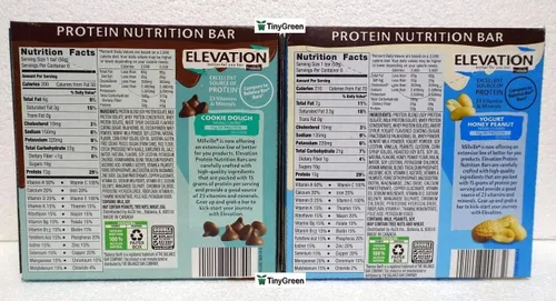 Miniatura 2 de Elevation by Millville Protein Nutrition Bar - Paquete de dos sabores (paquete de dos)
