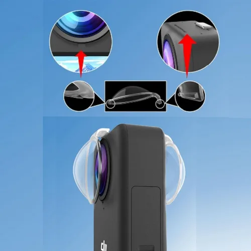Miniatura 7 de Protector de lente para DJI Osmo 360, cubierta protectora de lente para DJI Osmo 360