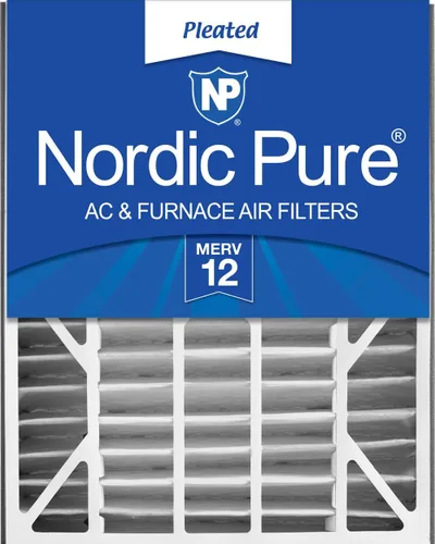 Miniatura 35 de Nordic Pure 20x25x5 (tamaño real: 19 3/4 x 24 1/4 x 4 7/8) Filtro de CA Air Bear MERV 13 Plus Carbon 4 Pack