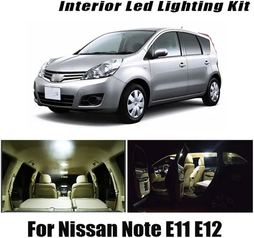 Miniatura 2 de Kit de luces LED para maletero de automóvil, para Nissan Note E11 E12 2006-2017 2018 2019 accesorios de iluminación de coche