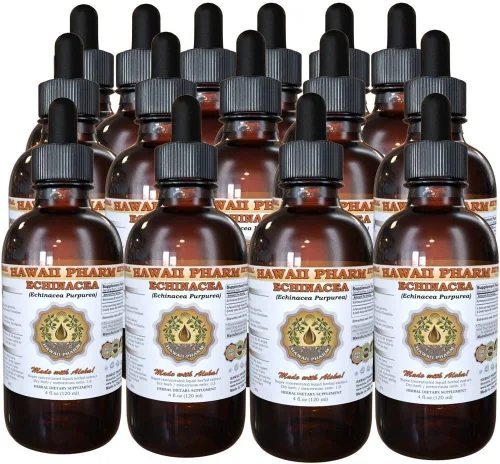 Miniatura 7 de Hawaii Pharm Extracto líquido de equinácea (Echinacea Purpurea) 4x4 oz