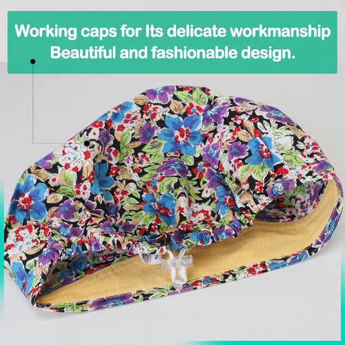 Miniatura 173 de GUOER Sombrero Bouffant Gorra Talla única Multicolor