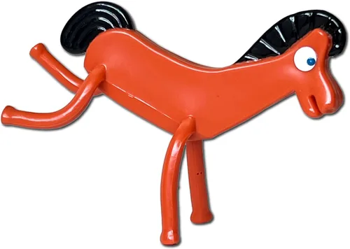 Miniatura 4 de NJ Croce Figura flexible de Gumby de 6 pulgadas, juguete clásico vintage, seguro para niños, figura original de The Gumby Show, gran regalo