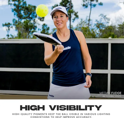 Miniatura 6 de Franklin Sports X-40 pelotas de Pickleball al aire libre - Bola oficial del Pickleball de EE. UU., APP Tour + US Open - Tamaño reglamentario