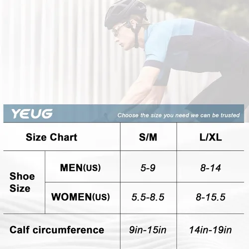 Miniatura 6 de yeuG 8 pares de calcetines de compresión para hombres y mujeres, el mejor apoyo para enfermeras, correr, senderismo, recuperación