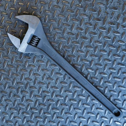 Miniatura 2 de T05007 Llave ajustable estándar, acabado fosfato, 18" Negro