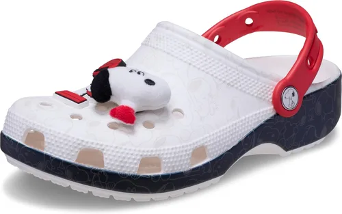 Crocs Zuecos clásicos unisex para niños con temática de Pokémon, zapatos para niños y niños pequeños Blanco