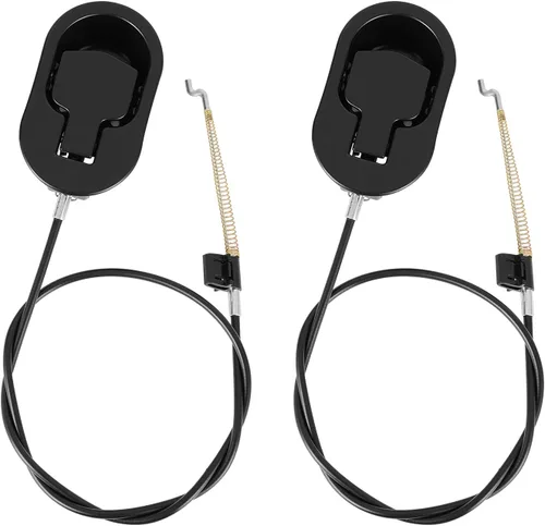 Miniatura 3 de Nonley Tirador reclinable de metal resistente con cable, mango universal de liberación reclinable para sofá que se adapta a la mayoría