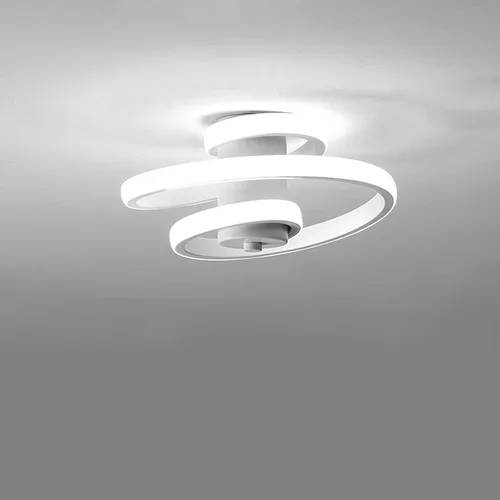 Miniatura 2 de Xuthusman Lámpara de techo moderna LED de acrílico para sala de estar, dormitorio, lámpara de montaje empotrado, elegante accesorio de pasillo de 19