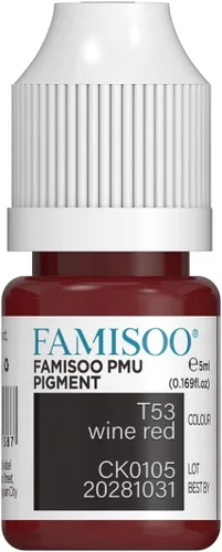 Miniatura 10 de PMU - Pigmento para labios 0.169 fl. oz/5 ml, tinta de tatuaje profesional para labios de larga duración, microblading de color, maquillaje