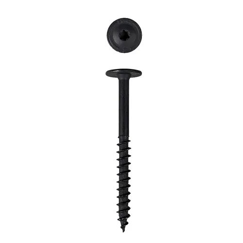 Miniatura 29 de SPAX Tornillos de retraso de madera estructural con cabezal de arandela exterior de 1/4" x 2-1/2", broca Torx T-Star (50 EA) incluida, resistente a