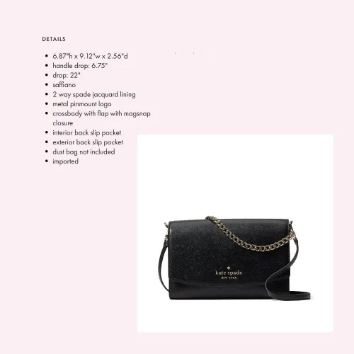 Miniatura 3 de Kate Spade Carson Bolso cruzado convertible