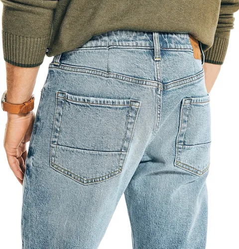 Miniatura 3 de Nautica Jeans de mezclilla de ajuste relajado para hombre