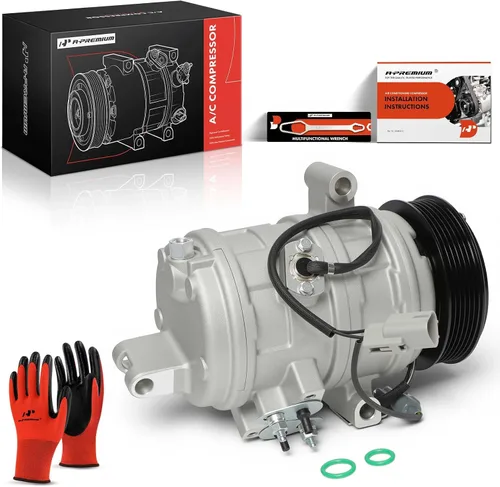 Miniatura 10 de A-Premium Compresor de aire acondicionado con embrague compatible con Toyota Tundra 2007-2009, 4Runner 2003-2009, Sequoia 2001-2007 y Lexus GX470