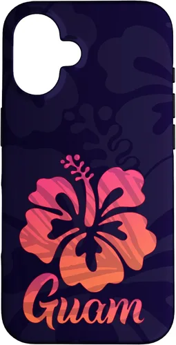 Miniatura 31 de iPhone 14 Pro Max Guam Hibiscus Flower Funda Hafa Adai Guamanian Island Pride
