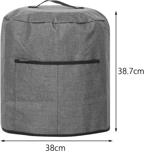 Miniatura 5 de Cubierta protectora para freidora de aire, cubierta protectora de viaje, fácil limpieza, a prueba de polvo, multifunción, para utensilios de cocina