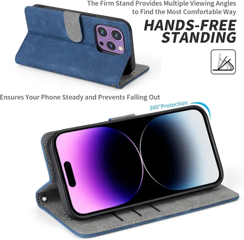 Miniatura 7 de Funda compatible con Umidigi G1, piel sintética con soporte para tarjetas, compatible con Umidigi G1 Max Flip magnético, cierre magnético, funda