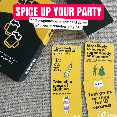 Miniatura 2 de Beer Pressure Juego de cartas para adultos para fiestas