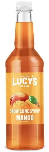 Miniatura 6 de Lucy's Family Owned Shaved Ice - Jarabes de cono de nieve, sangre de tigre, cerveza de raíz, crema de naranja, botellas de jarabe de 32 onzas