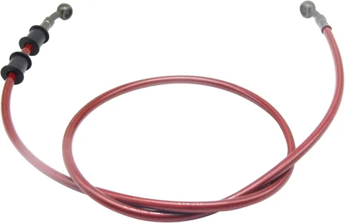 Miniatura 17 de Línea de freno de motocicleta, manguera de freno de acero inoxidable, embrague de freno de acero trenzado para motocicleta, paquete de 1, línea