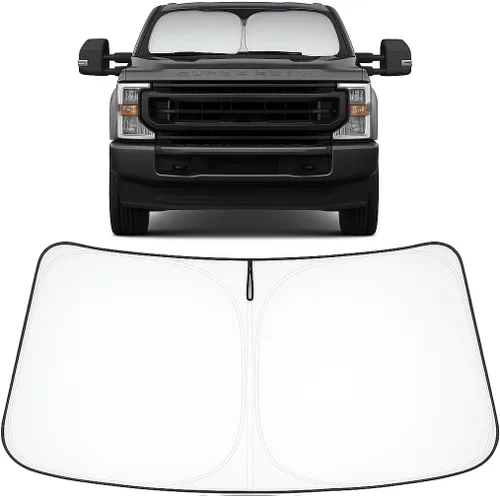 Miniatura 119 de Proadsy Parasol para parabrisas actualizado 2025, ajuste personalizado Dodge RAM 1500 2Dr 2019-2024 2025, 4 capas, plegable, protector de parasol
