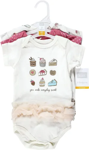 Miniatura 158 de Hudson Baby baby-girls Cotton Bodysuits 3-pack