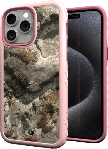 Miniatura 27 de cellhelmet Mossy Oak Agua Yellowfin Funda de doble capa en gris diseñada para iPhone 13 Mini a prueba de golpes y caídas, duradera, como se ve
