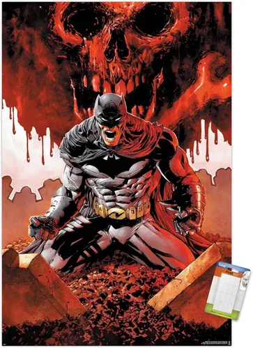 Miniatura 12 de Trends International DC Comics Batman - Póster de pared de Batman con huesos