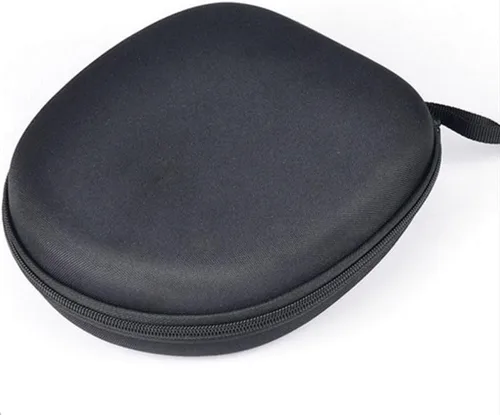 Miniatura 3 de Bolsa de almacenamiento de auriculares negro Auriculares universales Caja de transporte duro Caja de auriculares