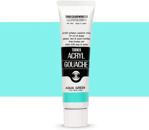 Miniatura 13 de Turner Colour Works Acryl Gouache Artist - Pintura acrílica (tubo individual de 3.4 fl oz), color verde oliva