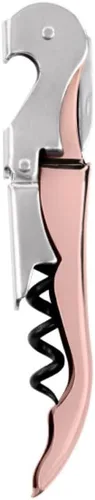 Miniatura 13 de True Truetap - Sacacorchos de camarero con doble bisagra abridor de vinos, abridor de botellas de vino de acero inoxidable con cortador de papel