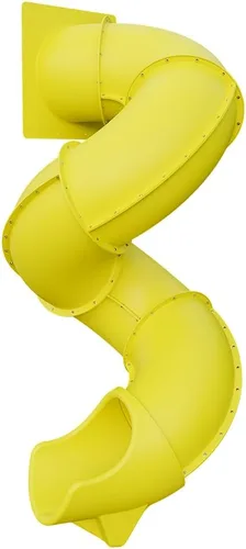 Miniatura 8 de Tobogán Turbo Twister de 9 pies para juegos – Aventura retorcida, paseo suave y seguro TUSK Strong℠ (borgoña)