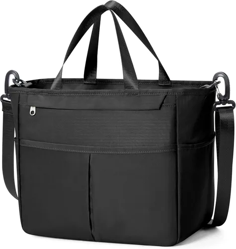 Miniatura 13 de Bolsa de almuerzo para mujer, caja de almuerzo grande para adultos para mujeres y hombres, bolsa de almuerzo aislada con bandolera para trabajo