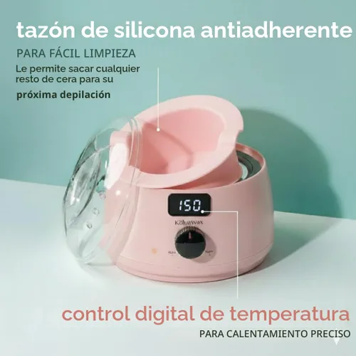 Miniatura 3 de KoluaWax Kit de Cera Premium para Mujeres - Apto para Principiantes - Kit Completo de Cera que incluye 14 oz de Perlas de Cera, Aplicador, Cuidado