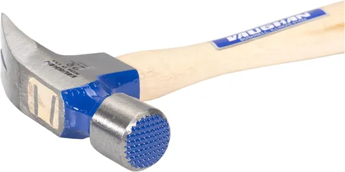 Miniatura 4 de VAUGHAN Hickory Handle 999 Series Framer Hammer, 28oz cara fresada, fabricado en los Estados Unidos, 606M, VN10620