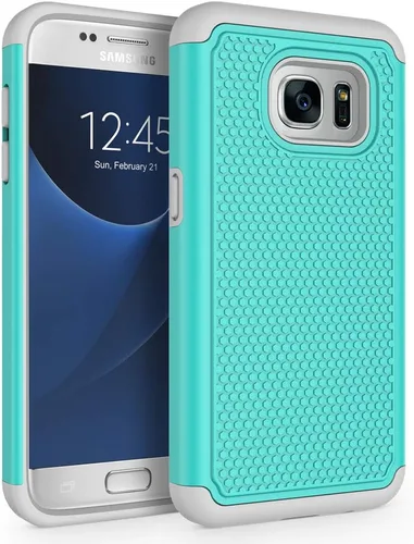 Miniatura 11 de Funda para Galaxy S7, a prueba de golpes, funda protectora para Samsung Galaxy S7 (5.1 pulgadas, 2016) [negro]