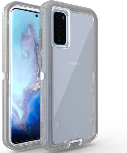 Miniatura 10 de Funda para Samsung Galaxy S20 Plus, probada contra caídas militares 3 en 1, funda protectora de cuerpo completo, armadura resistente, a prueba