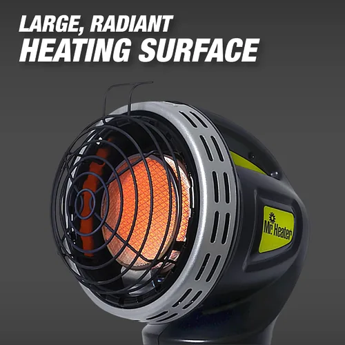 Miniatura 6 de Calentador de propano radiante de 4,000 BTU para carrito de golf