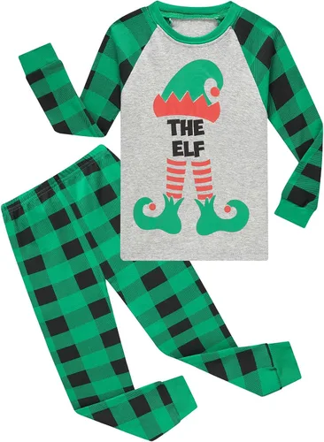 Miniatura 127 de Demifill Conjunto de pijamas de Halloween para niños y niñas, pijamas de Navidad, ropa de dormir para niños y niñas