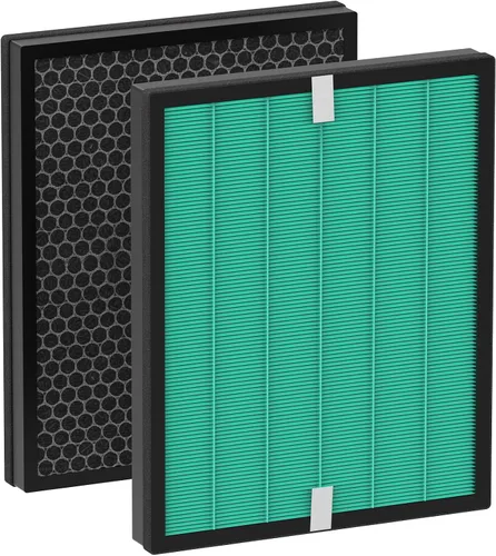 Filtro de repuesto mejorado 150 para Coway Airmega 150 (AP-1019C) y purificador de aire Airmega 160, filtro HEPA verde verdadero y filtro de carbón