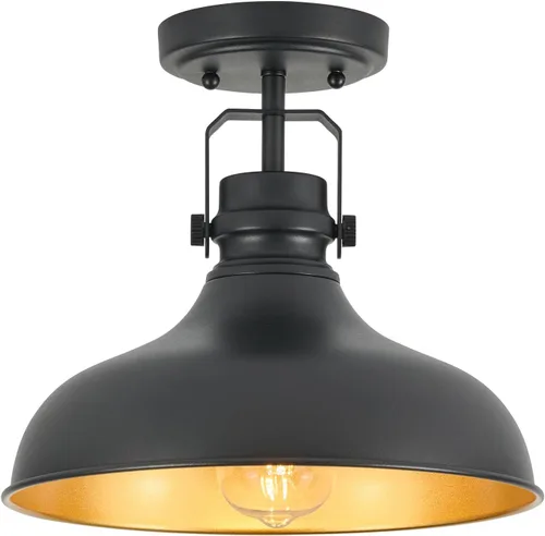 Miniatura 16 de Luces Colgantes de Granja de Níquel Cepillado Iluminación Colgante Mate para Isla de Cocina Industrial Altura Ajustable Vintage Luminarias Colgantes