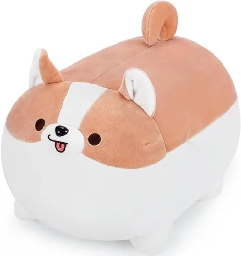 Miniatura 7 de Auspicious beginning Peluche de Corgi de 8 pulgadas - Peluche de Shiba Inu, Peluches de Corgi Animales de Peluche Perrito de Peluche, Peluches