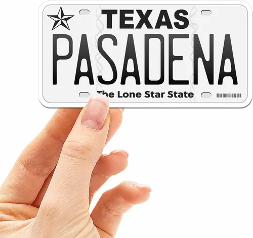 Miniatura 36 de Calcomanía para placa de matrícula de Texas, elige entre más de 50 ciudades de TX, calcomanía para parachoques de Texas para automóvil, calcomanías