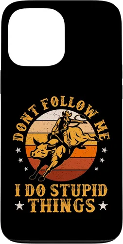 Miniatura 58 de Carcasa vintage para iPhone XS Max Don't Follow Me I Do Stupid Things
