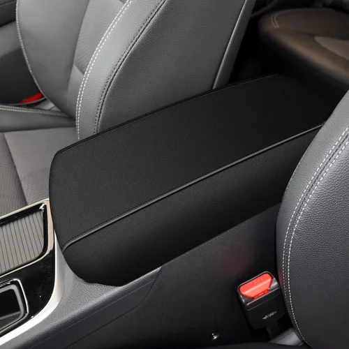 Miniatura 11 de AOMSAZTO Fundas de consola de diamante de cristal brillante para 2015-2019 Hyundai Sonata, cubiertas de cuero medio para reposabrazos