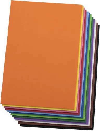 Miniatura 7 de Ader Products - Hojas de espuma Eva, 12 colores surtidos, 0.079 in de grosor, 6 x 9 pulgadas, papel de espuma artesanal para artes y manualidades
