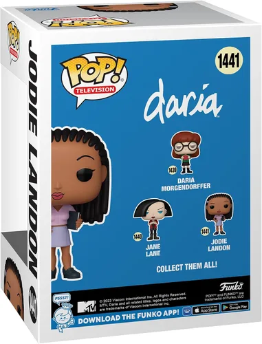 Miniatura 3 de Funko POP! TV: Daria - Jodie Landon - Figura de vinilo coleccionable - Idea de regalo - Producto oficial - para niños y adultos - Fans