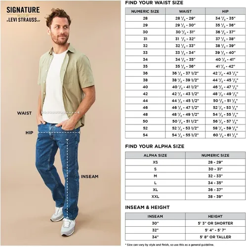 Miniatura 4 de Signature by Levi Strauss & Co. Gold Pantalón de senderismo para hombre (disponible en tallas grandes y altas)